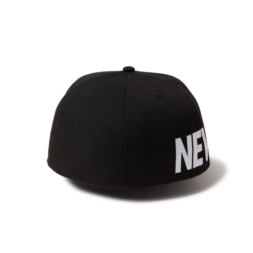 59FIFTY Essential ワードマークロゴ ブラック | ニューエラ
