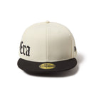 59FIFTY Essential オールドイングリッシュロゴ クローム ブラックバイザー - 14668172 - 700 | NEW ERA ニューエラ公式オンラインストア