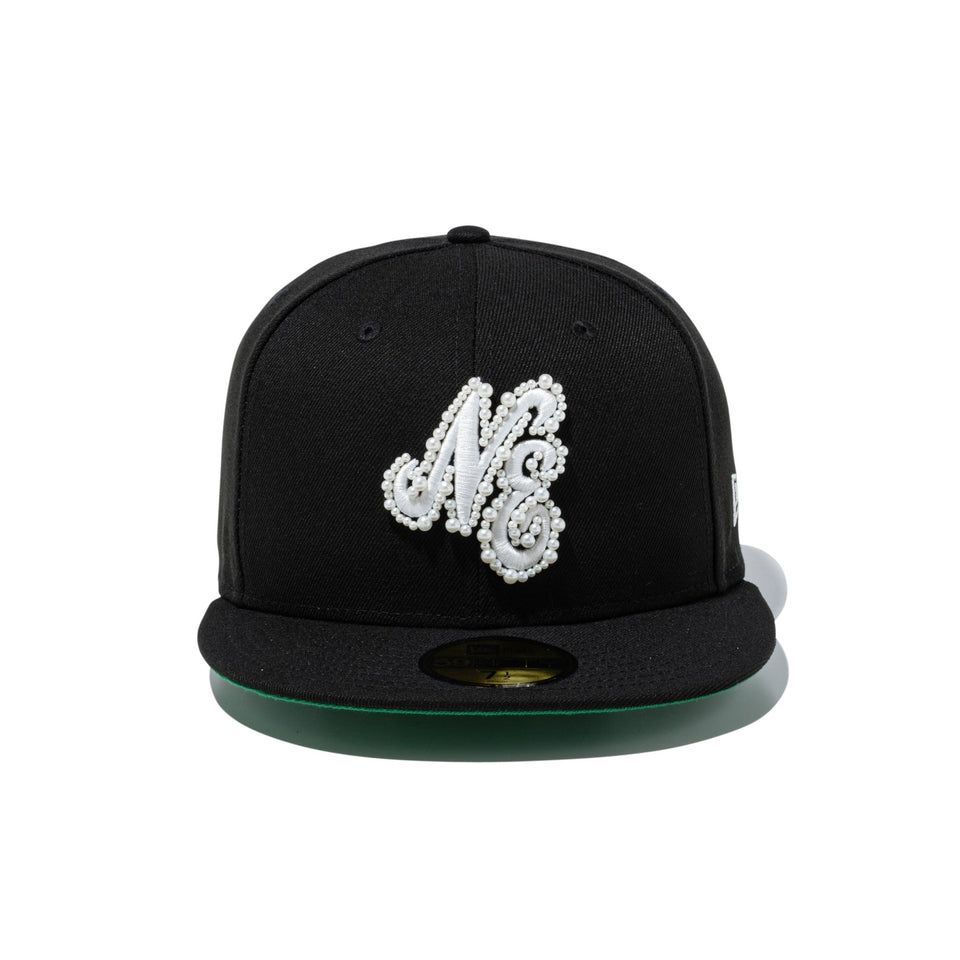 59FIFTY Faux Pearl クラシックロゴ パール ブラック - 14921954-700 | NEW ERA ニューエラ公式オンラインストア