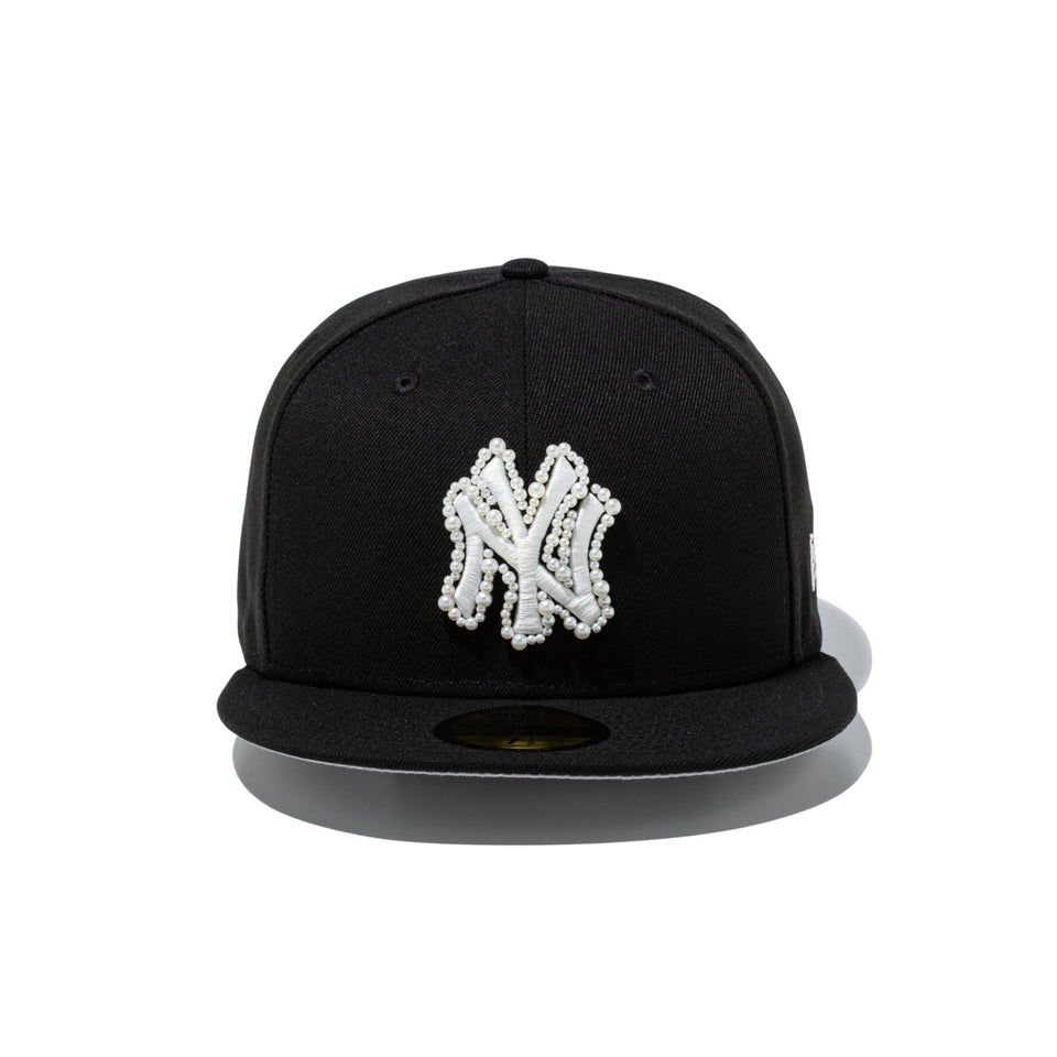 59FIFTY Faux Pearl ニューヨーク・ヤンキース パール ブラック - 14921962-700 | NEW ERA ニューエラ公式オンラインストア