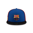 59FIFTY FCバルセロナ MES QUE UN ブルー/バーガンディー/ブラック - 14893928-700 | NEW ERA ニューエラ公式オンラインストア