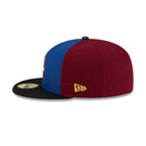 59FIFTY FCバルセロナ MES QUE UN ブルー/バーガンディー/ブラック - 14893928-700 | NEW ERA ニューエラ公式オンラインストア