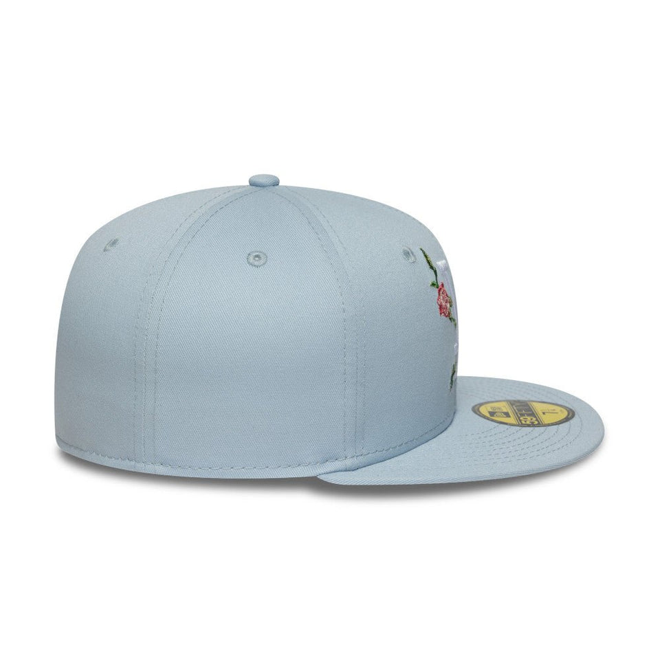 ニューエラ LA　ドジャース　フラワー　ライトベージュ　新品　New Era 59FIFTY Floral Paisley ロサンゼルス・ドジャース ストーン