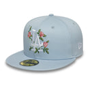59FIFTY Floral ロサンゼルス・ドジャース ライトブルー - 14731677 - 700 | NEW ERA ニューエラ公式オンラインストア