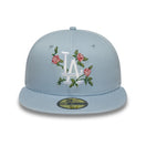 59FIFTY Floral ロサンゼルス・ドジャース ライトブルー - 14731677 - 700 | NEW ERA ニューエラ公式オンラインストア