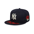 59FIFTY Floral ニューヨーク・ヤンキース クーパーズタウン ネイビー - 14865334 - 700 | NEW ERA ニューエラ公式オンラインストア