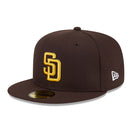 59FIFTY Floral Undervisor サンディエゴ・パドレス ブラウン - 14665544 - 700 | NEW ERA ニューエラ公式オンラインストア