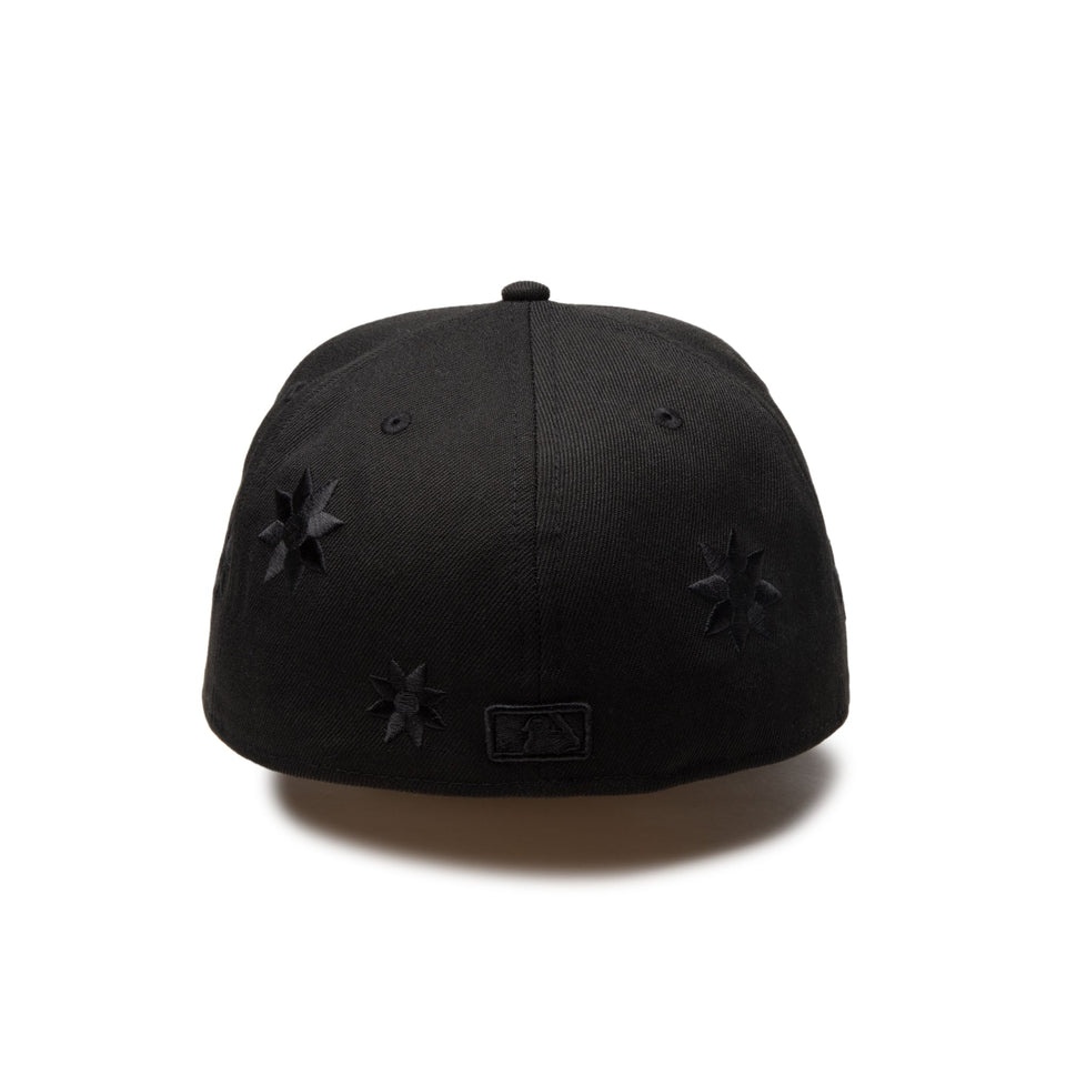 59FIFTY Flower Embroidery ニューヨーク・ヤンキース ブラック
