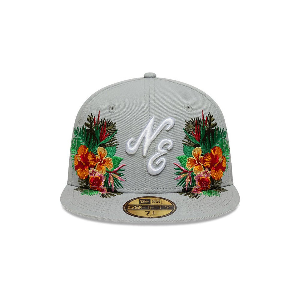 59FIFTY Flower Icon クラシックロゴ グレー - 14724775 - 700 | NEW ERA ニューエラ公式オンラインストア