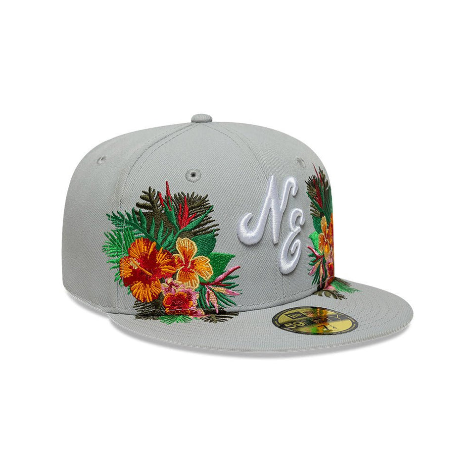 59FIFTY Flower Icon クラシックロゴ グレー - 14724775 - 700 | NEW ERA ニューエラ公式オンラインストア