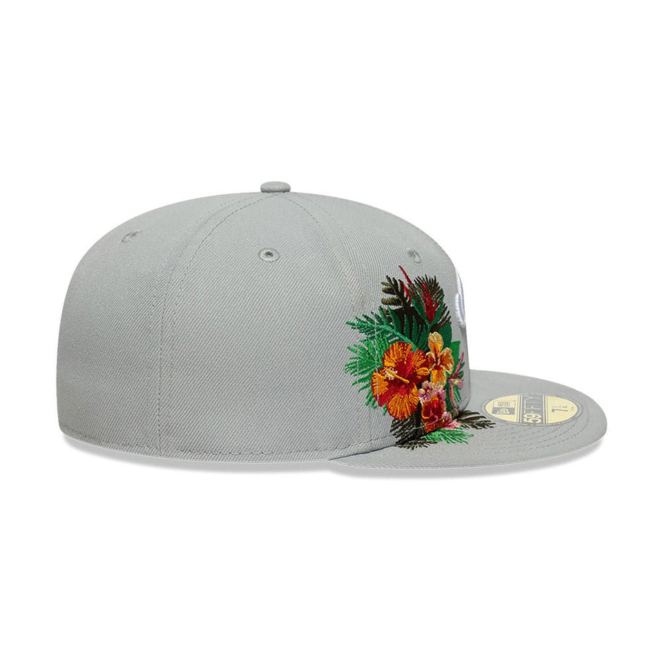 59FIFTY Flower Icon クラシックロゴ グレー | ニューエラ