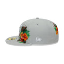 59FIFTY Flower Icon クラシックロゴ グレー - 14724775 - 700 | NEW ERA ニューエラ公式オンラインストア