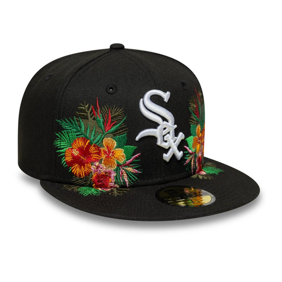 59FIFTY Flower Icon シカゴ・ホワイトソックス ブラック