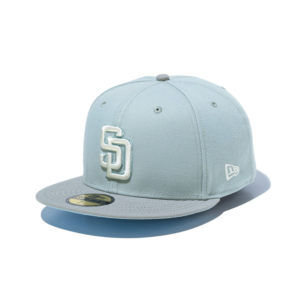 モンサントグレー 59FIFTY Frosty サンディエゴ・パドレス スノーグレー