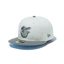 59FIFTY Frosty ボルティモア・オリオールズ サンディーリネン ストームグレーバイザー - 14520633 - 700 | NEW ERA ニューエラ公式オンラインストア