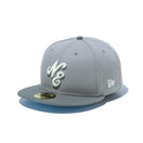 59FIFTY Frosty Classic Logo クラシックロゴ グレー ストームグレーバイザー - 14520631 - 700 | NEW ERA ニューエラ公式オンラインストア