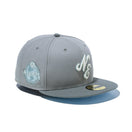 59FIFTY Frosty Classic Logo クラシックロゴ グレー ストームグレーバイザー - 14520631 - 700 | NEW ERA ニューエラ公式オンラインストア
