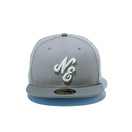 59FIFTY Frosty Classic Logo クラシックロゴ グレー ストームグレーバイザー - 14520631 - 700 | NEW ERA ニューエラ公式オンラインストア