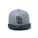 59FIFTY Gray Heather サンディエゴ・パドレス ヘザーグレー - 14521890 - 700 | NEW ERA ニューエラ公式オンラインストア