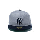59FIFTY Gray Heather ニューヨーク・ヤンキース ヘザーグレー - 14521892 - 700 | NEW ERA ニューエラ公式オンラインストア