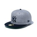 59FIFTY Gray Heather ニューヨーク・ヤンキース ヘザーグレー - 14521892 - 700 | NEW ERA ニューエラ公式オンラインストア