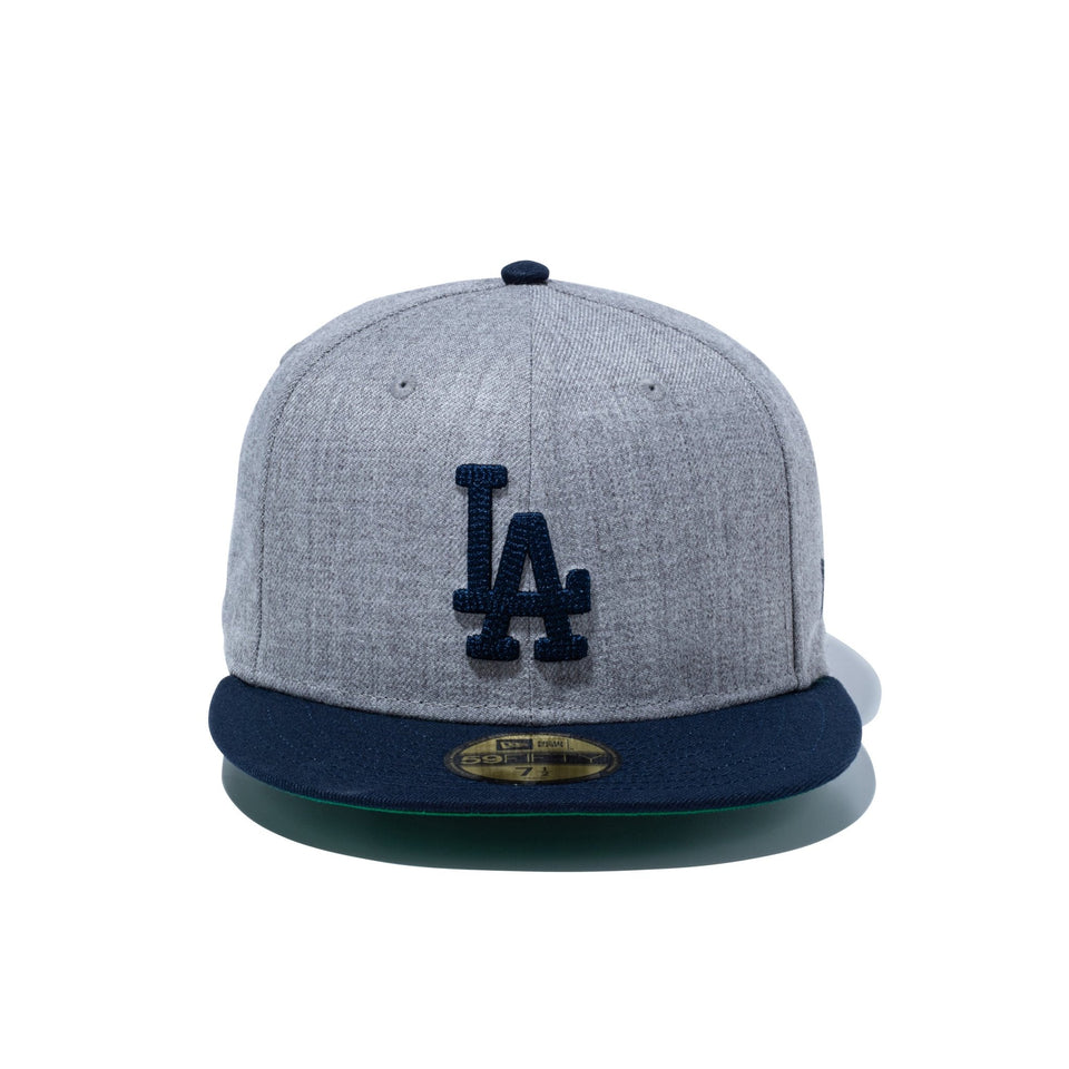 59FIFTY Gray Heather ロサンゼルス・ドジャース ヘザーグレー