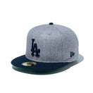 59FIFTY Gray Heather ロサンゼルス・ドジャース ヘザーグレー - 14521894 - 700 | NEW ERA ニューエラ公式オンラインストア