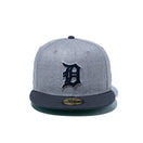 59FIFTY Gray Heather デトロイト・タイガース ヘザーグレー - 14521895 - 700 | NEW ERA ニューエラ公式オンラインストア