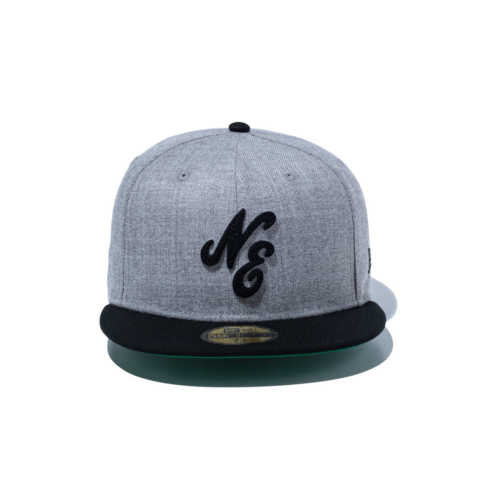 59FIFTY Gray Heather クラシックロゴ ヘザーグレー
