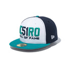 59FIFTY Hall of Fame 2025 Ichiro Suzuki シアトル・マリナーズ IC51RO ホワイト/ネイビー グリーンバイザー - 14734661 - 700 | NEW ERA ニューエラ公式オンラインストア