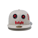 59FIFTY Halloween Collection Doll Face ストーン - 14865331 - 700 | NEW ERA ニューエラ公式オンラインストア