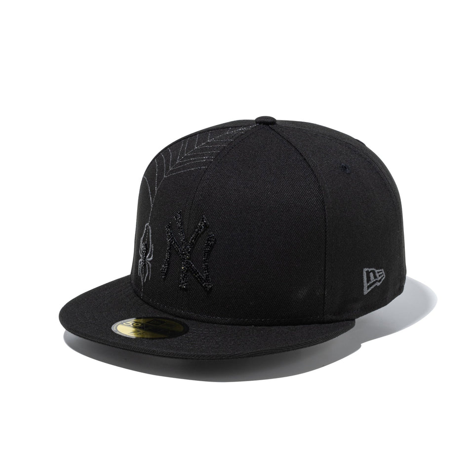 59FIFTY Halloween Collection Spider Web ニューヨーク・ヤンキース ブラック - 14866509 - 700 | NEW ERA ニューエラ公式オンラインストア