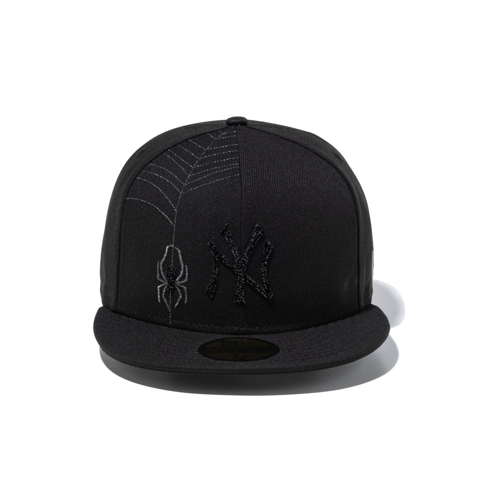 59FIFTY Halloween Collection Spider Web ニューヨーク・ヤンキース ブラック - 14866509 - 700 | NEW ERA ニューエラ公式オンラインストア