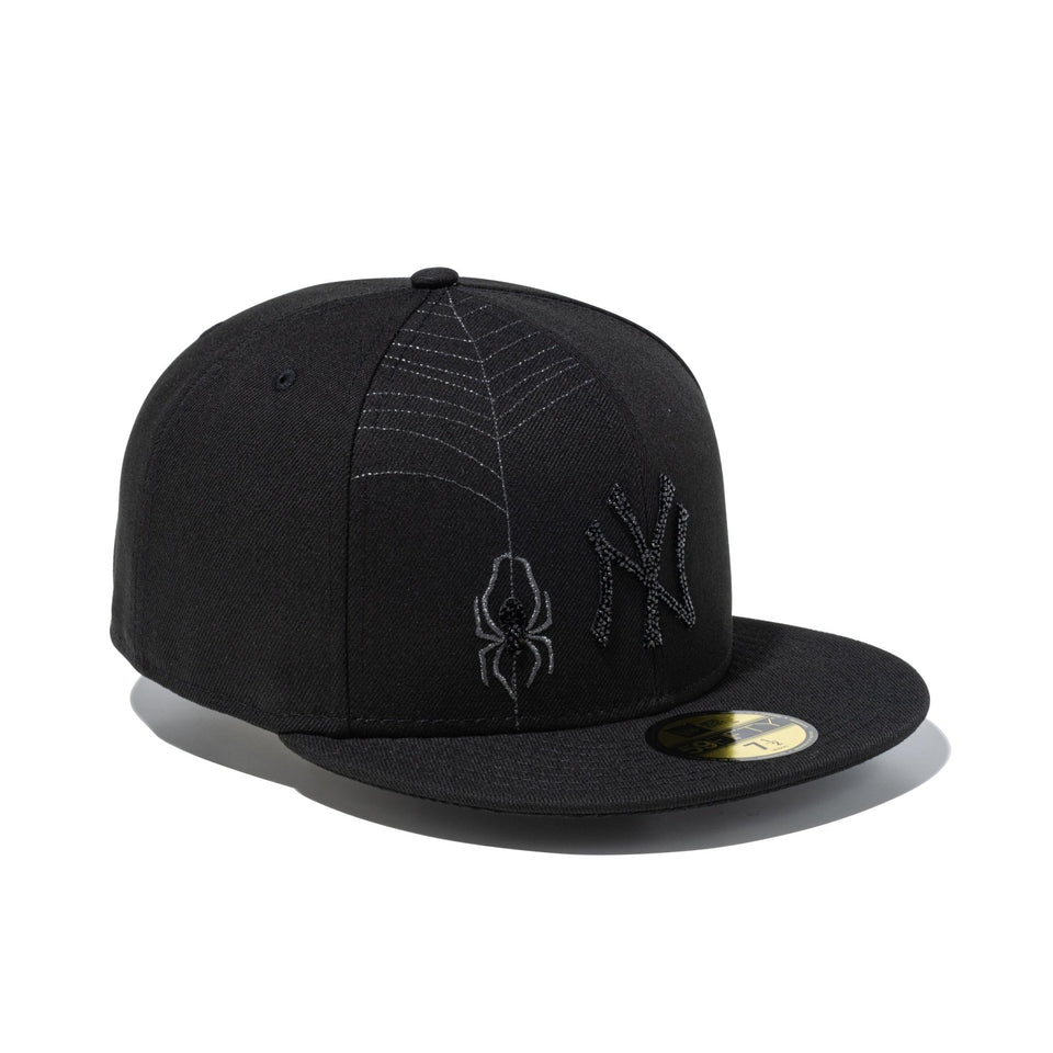 59FIFTY Halloween Collection Spider Web ニューヨーク・ヤンキース ブラック - 14866509 - 700 | NEW ERA ニューエラ公式オンラインストア