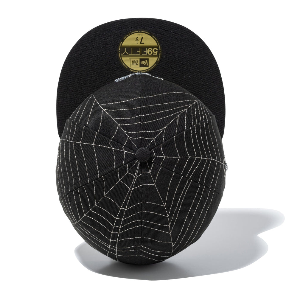 59FIFTY Halloween Collection Spider Web クラシックロゴ ブラック - 14866547 - 700 | NEW ERA ニューエラ公式オンラインストア