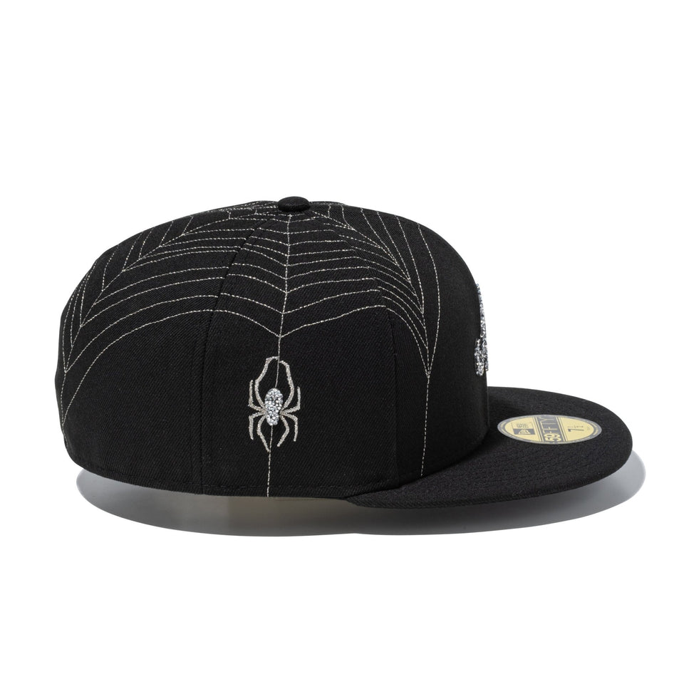 59FIFTY Halloween Collection Spider Web クラシックロゴ ブラック - 14866547 - 700 | NEW ERA ニューエラ公式オンラインストア