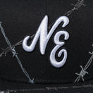 59FIFTY Halloween Collection Wire クラシックロゴ ブラック - 14865309 - 700 | NEW ERA ニューエラ公式オンラインストア
