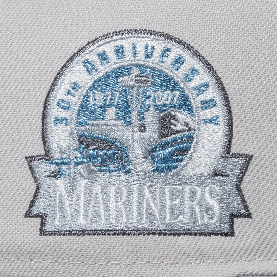 59FIFTY シアトル・マリナーズ Happy Holidays ストーン グレー