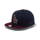 59FIFTY ロサンゼルス・ドジャース Happy Holidays ネイビーマルーン - 14866616-714 | NEW ERA ニューエラ公式オンラインストア