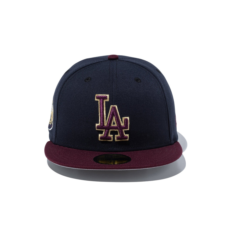 59FIFTY ロサンゼルス・ドジャース Happy Holidays ネイビーマルーン - 14866616-714 | NEW ERA ニューエラ公式オンラインストア