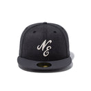 59FIFTY Heather Pack クラシックロゴ ヘザーブラック ダークグラファイトバイザー - 14860736 - 700 | NEW ERA ニューエラ公式オンラインストア