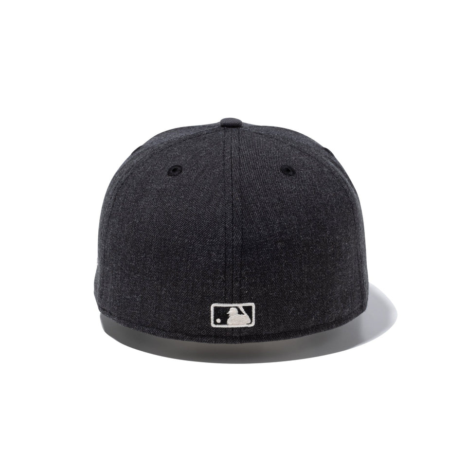 59FIFTY Heather Pack クラシックロゴ ヘザーブラック ダークグラファイトバイザー - 14860736 - 700 | NEW ERA ニューエラ公式オンラインストア
