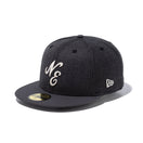 59FIFTY Heather Pack クラシックロゴ ヘザーブラック ダークグラファイトバイザー - 14860736 - 700 | NEW ERA ニューエラ公式オンラインストア
