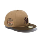 59FIFTY Iced Latte ニューヨーク・ヤンキース カーキ ウォルナットバイザー - 14109888 - 700 | NEW ERA ニューエラ公式オンラインストア