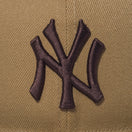 59FIFTY Iced Latte ニューヨーク・ヤンキース カーキ ウォルナットバイザー - 14109888 - 700 | NEW ERA ニューエラ公式オンラインストア