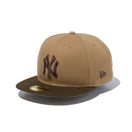 59FIFTY Iced Latte ニューヨーク・ヤンキース カーキ ウォルナットバイザー - 14109888 - 700 | NEW ERA ニューエラ公式オンラインストア