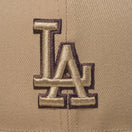 59FIFTY Iced Latte ロサンゼルス・ドジャース キャメル カーキバイザー - 14109904 - 700 | NEW ERA ニューエラ公式オンラインストア