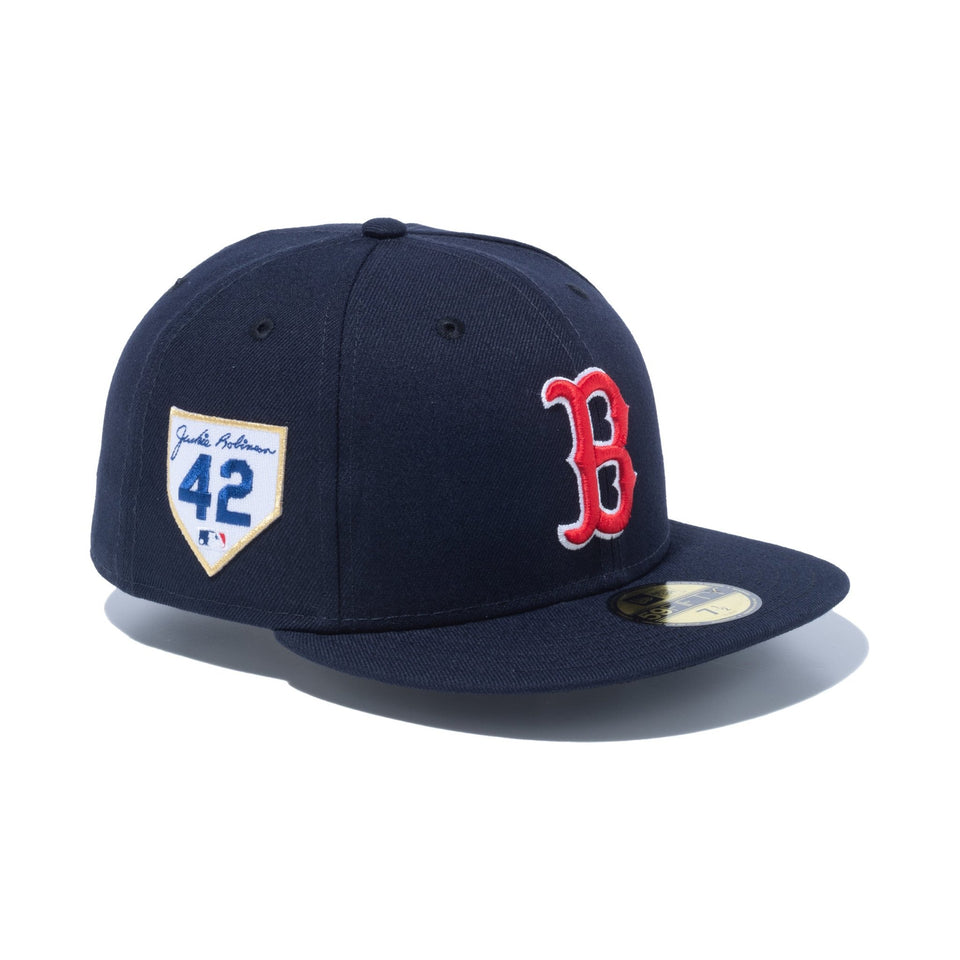 59FIFTY Jackie Robinson Day 2024 ボストン・レッドソックス ネイビー - 14172817-700 | NEW ERA ニューエラ公式オンラインストア