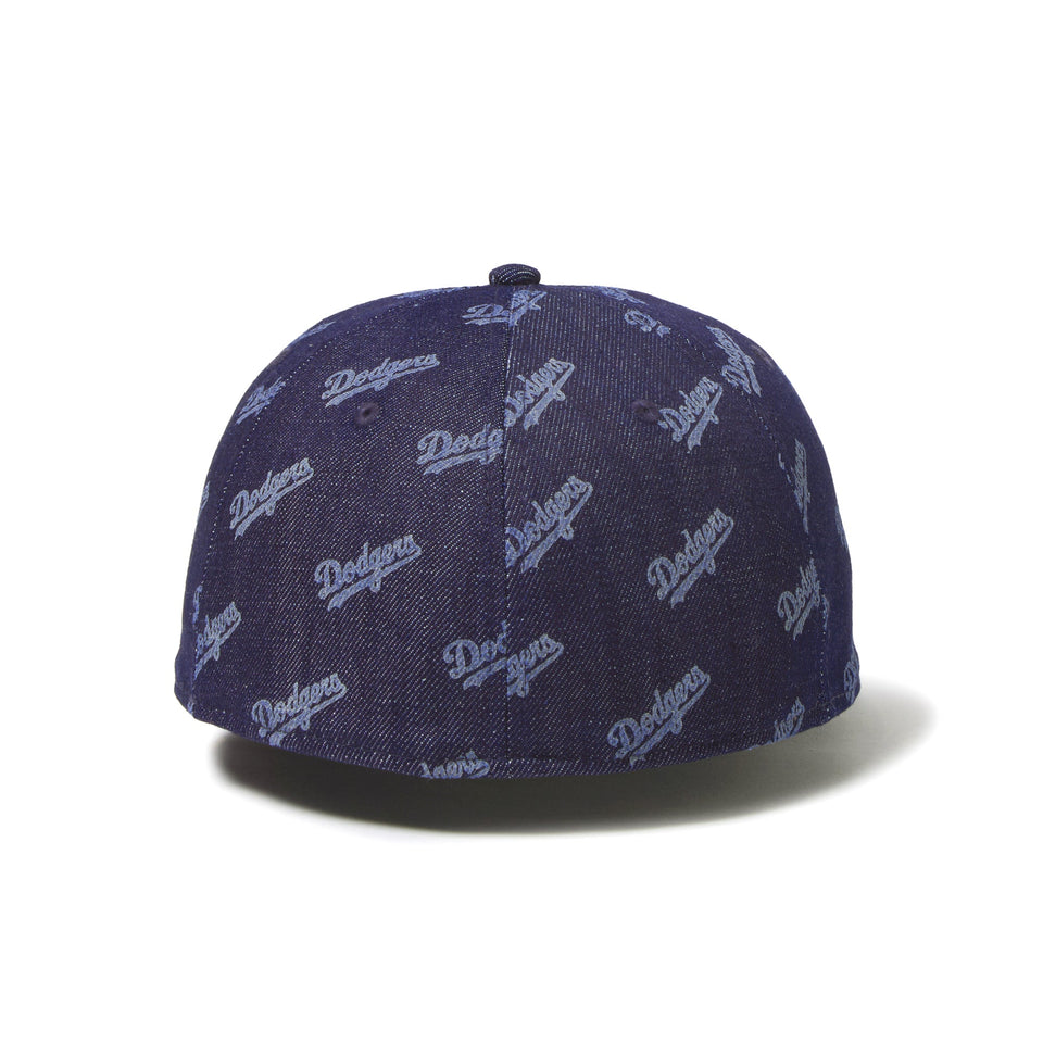 59FIFTY Laser Burn Out ロサンゼルス・ドジャース デニム ネイビー