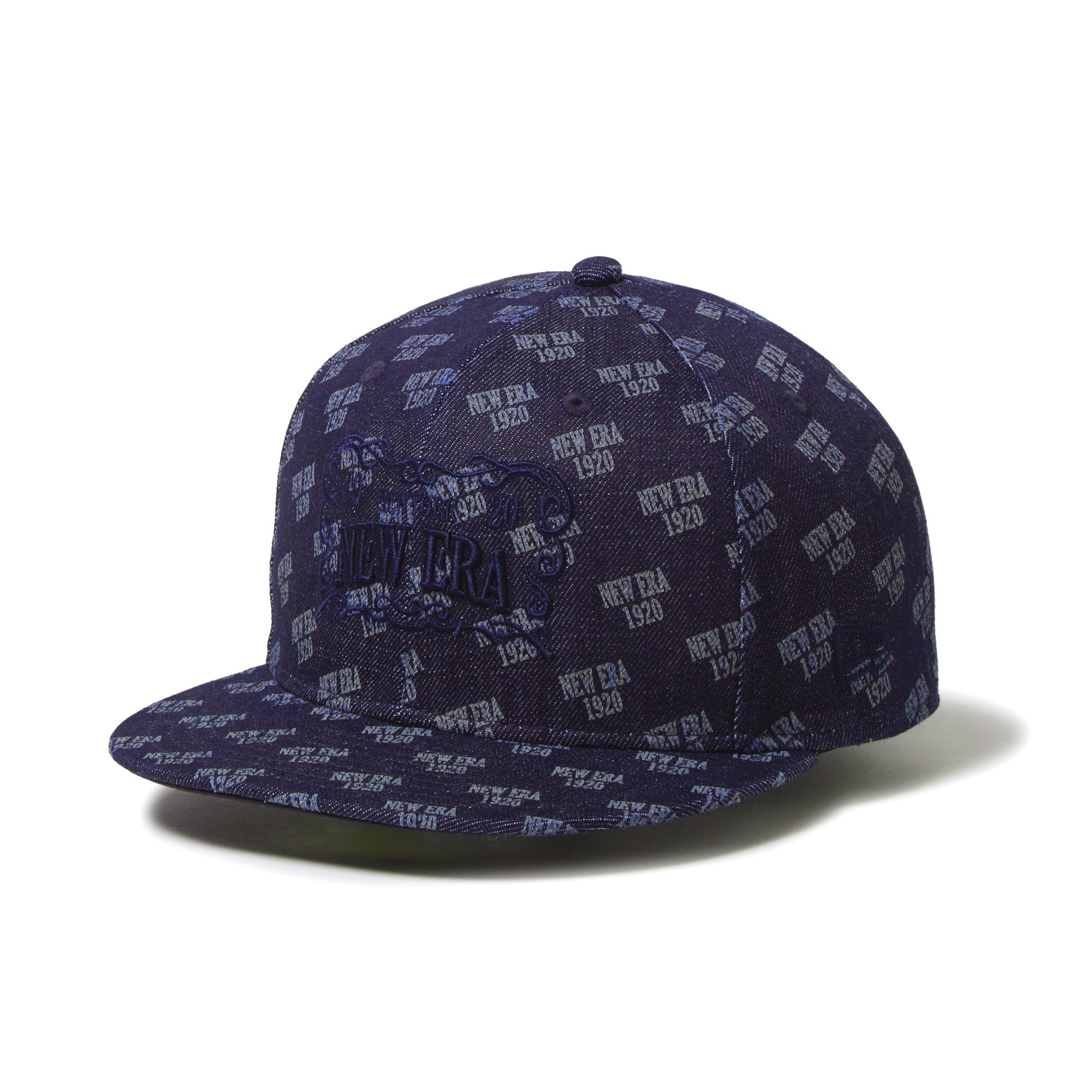 59FIFTY Laser Burn Out フレイムロゴ デニム ネイビー | ニューエラ